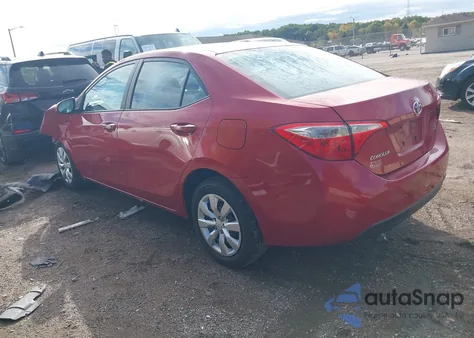 2014 Toyota Corolla Le из США, поврежденный, VIN 5YFBURHE1EP014004